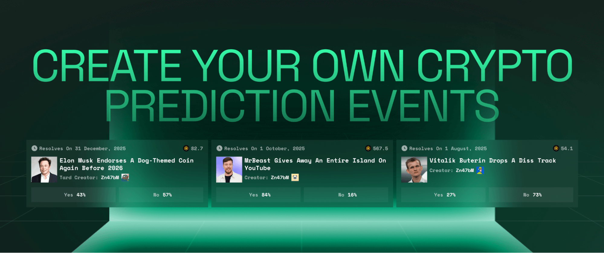 Learn how to create your own crypto prediction events in minutes. Step-by-step guide to launching and earning BNB from custom prediction markets.