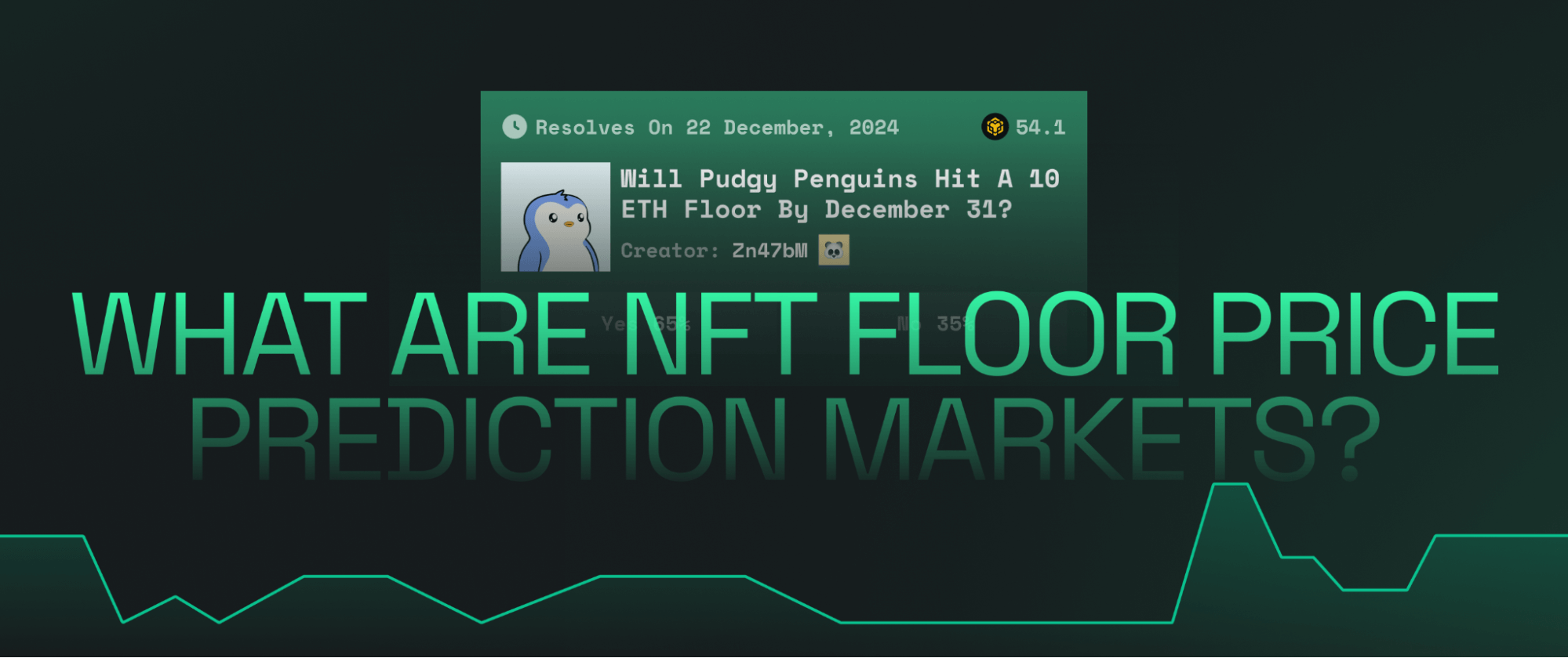 NFT floor price prediction market